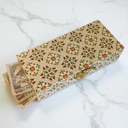 Floral Pattern Envelope Box with Rs 3,000 Cash Sagun JNK-4705
