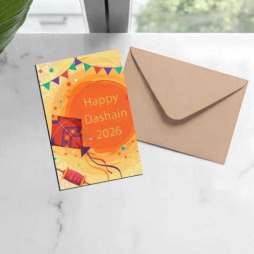 Happy Dashain Greeting Card