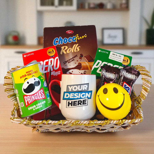 Personalized Mug with Snacks & Fun Stress Ball JSR-502 Personalized Mug with Snacks & Fun Stress Ball JSR-502