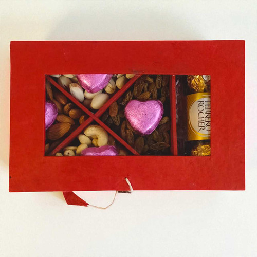 Premium Dry Nuts & Chocolates Gift Box JNK-4749