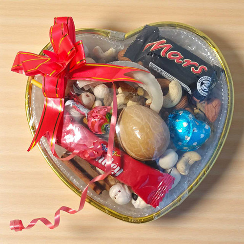 Bhai Masala Dry Nuts & Chocolates Tray JNK-4974