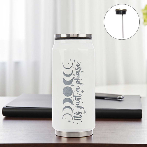 Its Just a Phase Printed Starbucks Straw Bottle BPL-562 Its Just a Phase Printed Starbucks Straw Bottle BPL-562