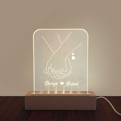 Together Forever Theme Personalized Acrylic Lamp BPL-573 Together Forever Theme Personalized Acrylic Lamp BPL-573