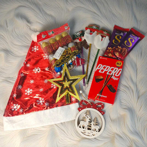 Christmas Decor Items with Pens & Chocolates JNK-5113 Christmas Decor Items with Pens & Chocolates JNK-5113