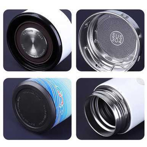 Creepin It Real Halloween Theme Printed Personalized LED Temperature Control Display Water Bottle BPL-587 Creepin It Real Halloween Theme Printed Personalized LED Temperature Control Display Water Bottle BPL-587