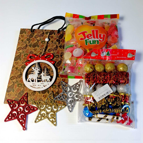 Christmas Magic Décor Pack – Stars, Reindeer & Treats SK-1060