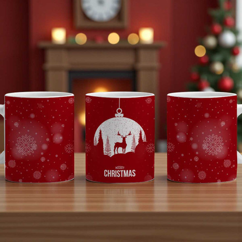 Merrry Christmas Themed Mug HSL-3