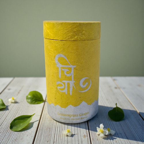 Premium Lemongrass Ginger – Organic Herbal Blend by Nepal Tea Collective – 50g