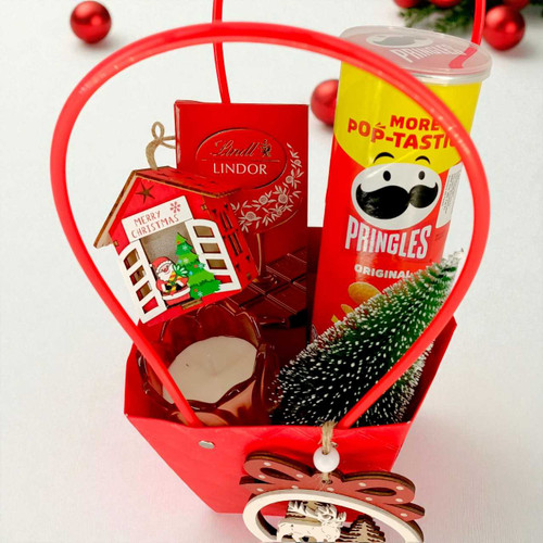 Christmas Chocolate with Beautiful Decor Gift Bag JSR-601