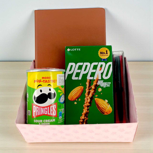 Diary, Pen & Snacks Gift Box JNK-5211