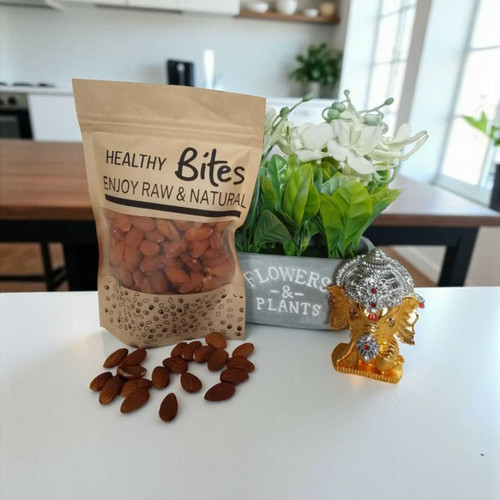 Divine Delight: Almonds, Vase & Ganesh Figurine SPM-70