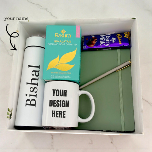 Personalized Gift Box with Diary & Pen
