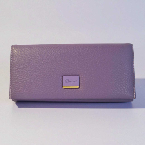 Boershi Elegant Classic Purse in Purplish Grey Tone BG-1506
