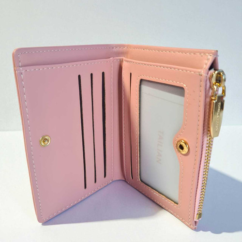 Elegant Classic & Modern Women’s Wallet in Soft Pink BG-1529