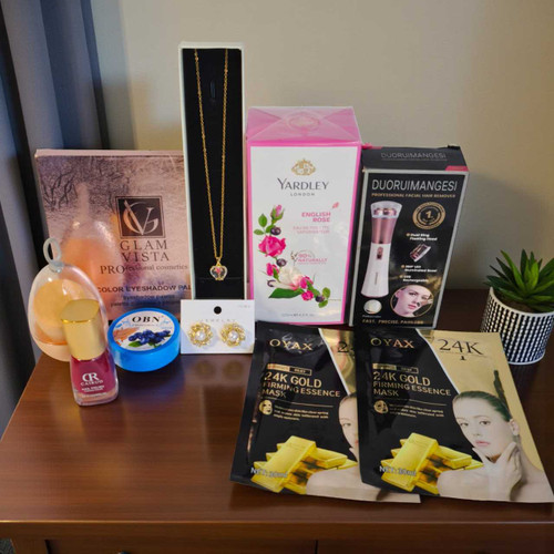 Beauty Essentials with Facial Remover & Perfume for Her JNK-5294