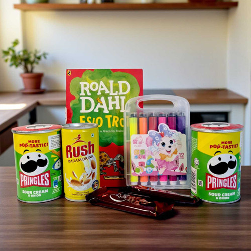 Story Book & Snacks Gift Combo for Kids JNK-5306
