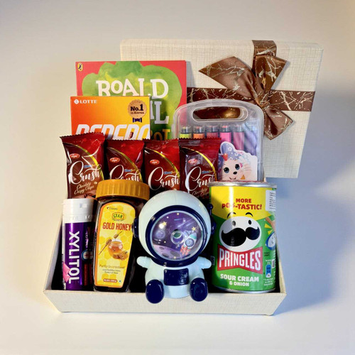 Story Book, Pens Color, Chocolates & Delight Gift Box for Kids JNK-5391