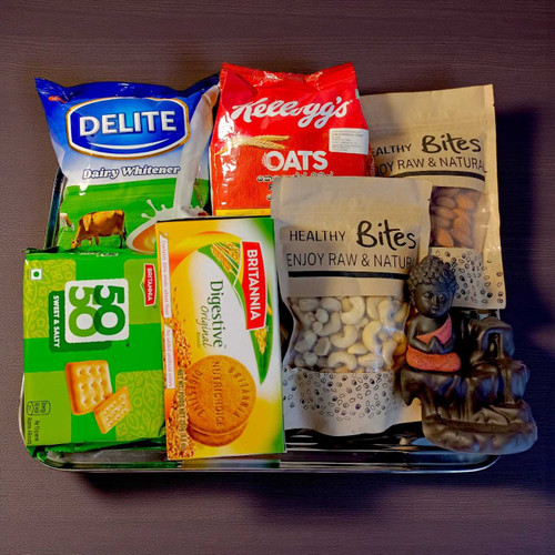 Nutritious Morning Indulgence Tray With Backflow Incense SK-1190