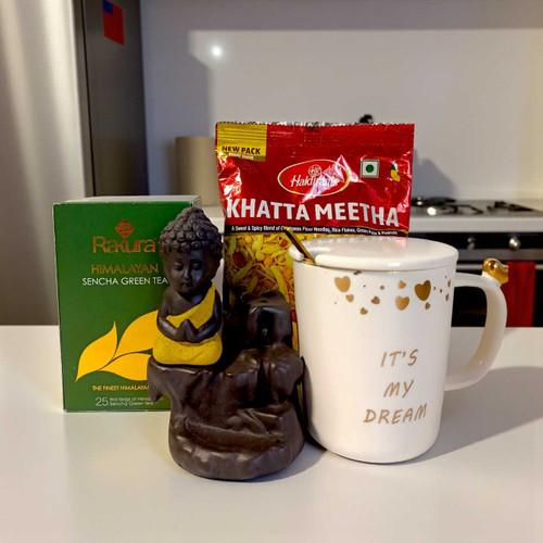 Peaceful Sips & Sweet Bites Gift Hamper BPL-706