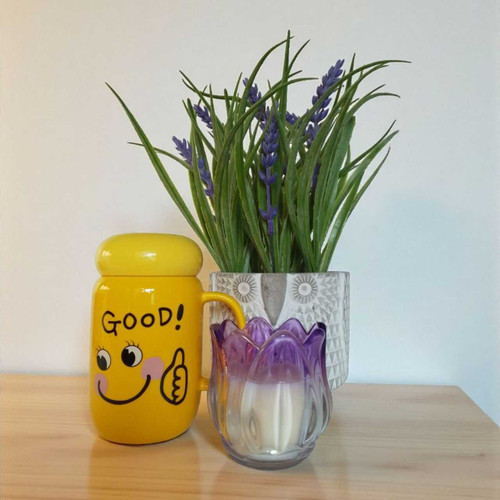 Joyful Aroma & Artificial Wheat Grass Flower Gift Set SK-1243