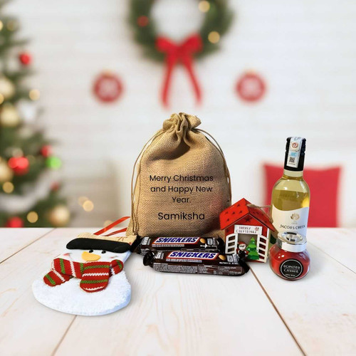 Christmas Cozy Treats Pouch JNK-5446