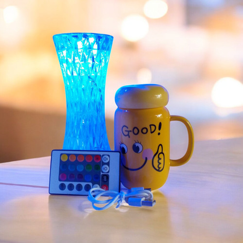 Bright & Cheerful Gift Set: Lamp & Good Ceramic Mug