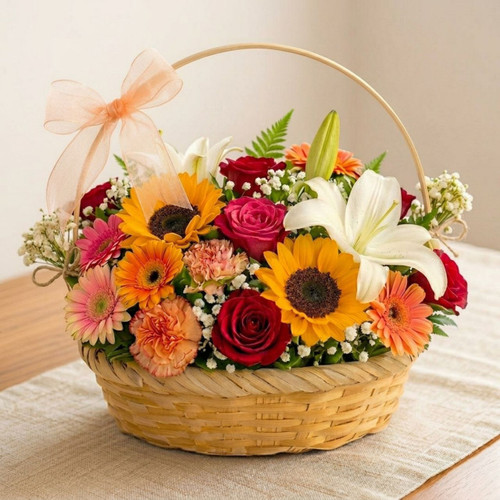 Create Your Own Flower Basket