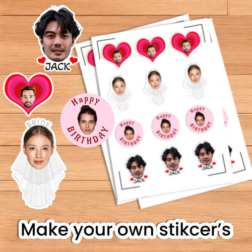 Personalized Emoji Stickers BPL-757