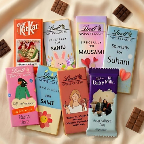 Create Your Own Personalised Chocolate