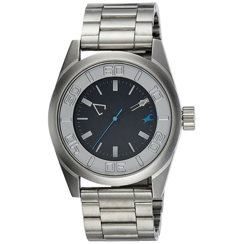 Fastrack Analog Silver/Black Dial Men's Watch - 3126SM01