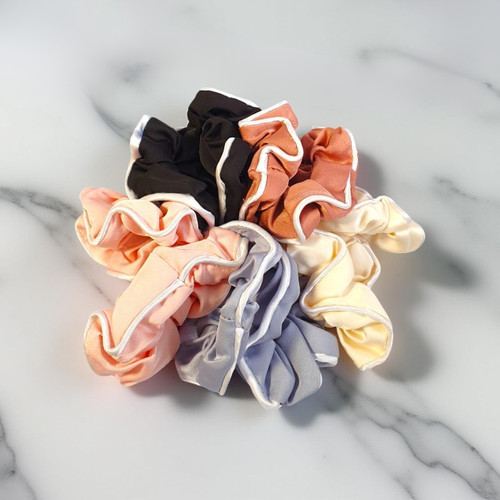 Chiffon Over-Sized Hair Scrunchy-Colour may vary