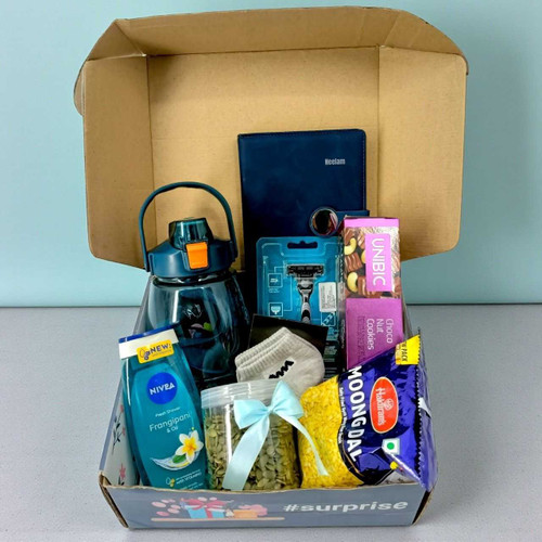 Snacks & Caring Gift Box for Him JNK-5904