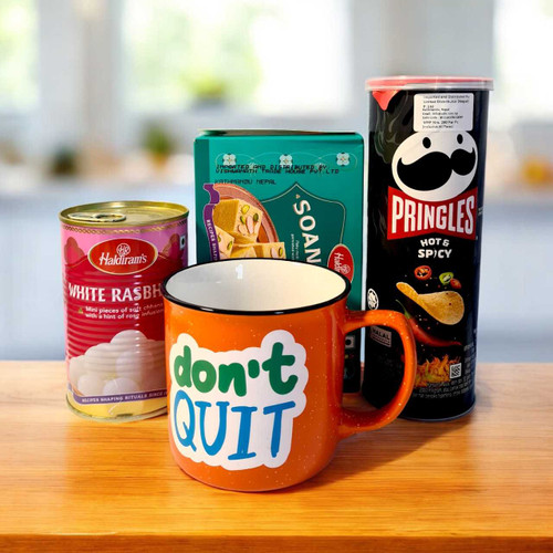 Delight Snack & Sip Gift Hamper BPL-796