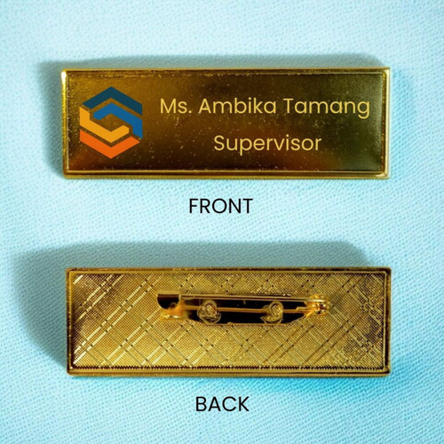 Personalised Executive Name Badge with Logo