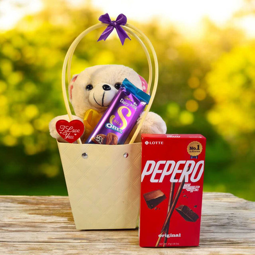 Teddy & Chocolates Bag JNK-5953