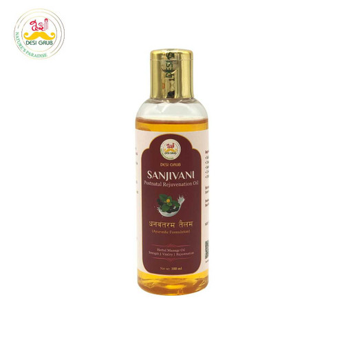 Desi Grub Sanjivani - Postnatal Revitalizing Oil 100ml DGSDAO030