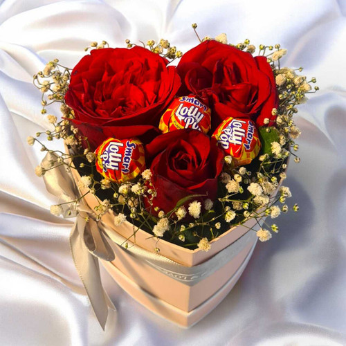 Love Treats: Smart Lolly Pop & Rose Box JNK-6001