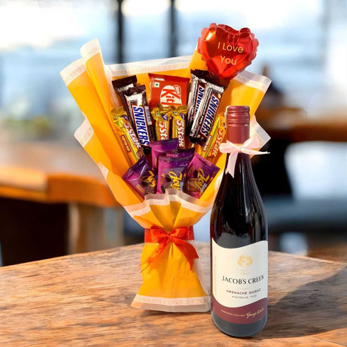 Chocolate Bouquet & Red Wine 750ml JNK-6085