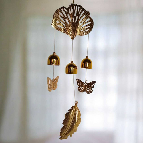 "Decorative Wind Chime Bells With Butterflies- 16" SP-10525