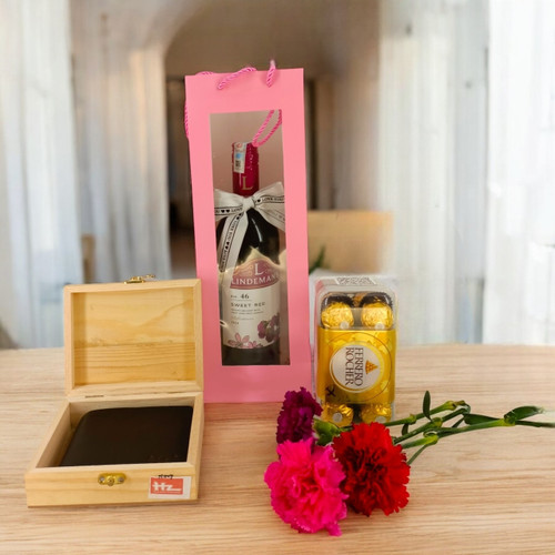 Wine & Warm Wishes Gift Combo for Him