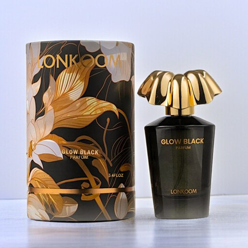 Lonkoom Glow Black Parfum-100ml for Unisex