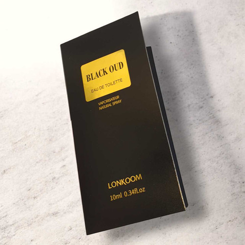 Lonkoom Black OUD Perfume-10ml for Men PF-21