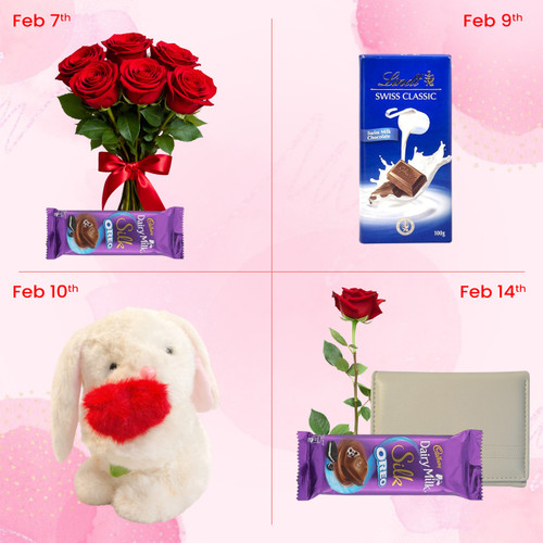 All-in-One 4-Day Valentine Celebration Hamper