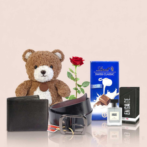 Multi-Day Valentine Celebration Hamper for Him SPM-586
