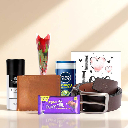 Valentine’s Day Special 2-Day Gift Hamper for Him SPM-633