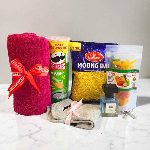 Delight Snacks & Self Care Hamper For Him BPL-963