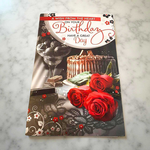 A Wish from the Heart on Your Birthday – Greeting Card GC-5622