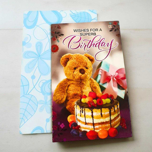 Wishes For a Superb Birthday Greeting Card GC-5730