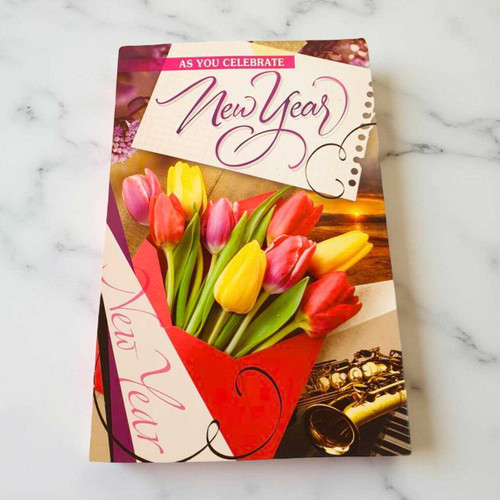 New Year Celebration Greeting Card GC-5617