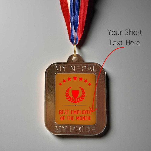 Personalised Excellence Award: Employee of the Month Silver Medal SK-1839